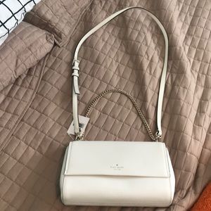 Kate Spade purse white Atwood place NEW